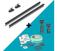 Ideal Standard set di montaggio vasche con doccetta misura 1, K935967, Universal [Piatti Doccia > Ricambi per Piatti Doccia]