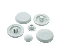 Ideal Standard - Set Paracolpi per Sedili Serie Small+ Mia e Active, Bianco (cromo)