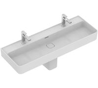 Ideal Standard Strada II - Lavabo 1200x430 mm, 2 fori per rubinetto, bianco T359501