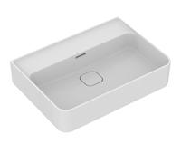 Lavabo Ideal Standard Strada II T3638, senza foro per rubinetto, 600 mm, Colorazione: Bianco con Ideal Plus
