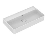 Ideal Standard Strada II lavabo 800mm, sans trou pour robinet, avec trop-plein, poli, T3651MA, T3651MA, Colorazione: Bianco con Ideal Plus