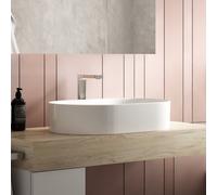 Ideale Standard Strada II Strada II Lavabo da appoggio ovale T2981, senza foro per rubinetto, senza sfioratore, incl. set di fissaggio, 600x400 mm, Colorazione: Bianco
