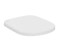 Ideal Standard Tempo sedile per WC avvolgente, forma a D - Bianco (Alpin) | Sedile per WC con robuste cerniere in acciaio inossidabile, T679801