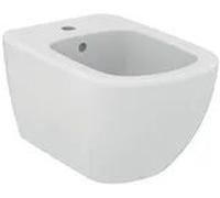 Ideal Standard T457001 TESI Bidet sospeso con fissaggi nascosti - Bianco - Logo rings