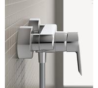 Ideal Standard Tesi rubinetto doccia esterno con miscelatore, A6694AA, Tesi cromo [Rubinetteria Bagno > Rubinetteria Doccia]