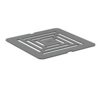 Ideal Standard - Ultra Flat S+, Griglia di scarico per piatto doccia, Acciaio Inossidabile, Grigio cemento