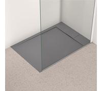 Ideal Standard Ultra Flat S i.life Receveur de douche rectangulaire, 1000x700x30mm, T5240FS, T5240FS, Colorazione: grigio quarzo