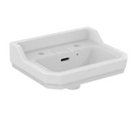 Ideal Standard Waverley U471001 - Lavabo da 45 cm, con 2 fori per rubinetti, colore: bianco