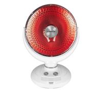 IDEAL Stufa al carbonio Johnson Parabola 30, inclinabile, a basso consumo, 300 e 600w, diametro 30