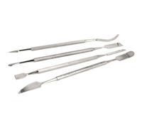Ideal Tek K4MPTSS Spatola Acciaio Inox Multiuso Attrezzo 4 Pezzi