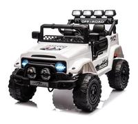 IDEALHOUSE Auto elettrica da 12 V per bambini con telecomando 2,4 G | Auto elettrica per bambini con 3 velocità, musica e connessione radio, luci LED, clacson, ruote più larghe