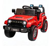 IDEALHOUSE Auto elettrica per bambini, 12 V, pickup, camion, con 2,4 GHz | Veicolo elettrico con telecomando, 2 motori da 35 W, 3-6,5 km/h, lettore musicale senza fili, veicolo per bambini