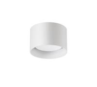 Ideallux Ideal Lux faretto Spike Round, bianco, alluminio, Ø 10 cm Ideallux