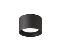 Ideallux Ideal Lux faretto Spike Round, nero, alluminio, Ø 10 cm Ideallux
