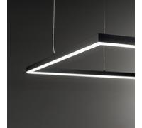 Ideallux Ideal Lux Lampada a sospensione a LED Oracle Slim 50 x 50 cm nero 3.000 K Ideallux