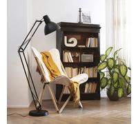 Ideallux Ideal Lux piantana Wally, nero, altezza 160 cm, metallo Ideallux