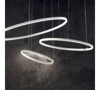 Ideallux Lampada LED a sospensione Ideal Lux Oracle Slim Ø 50 cm bianco 3.000 K Ideallux