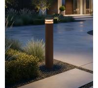 Ideallux Lampione a LED Ideal Lux Boeing, altezza 100 cm, marrone caffè Ideallux