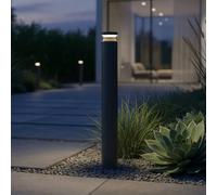 Ideallux Lampione a LED Ideal Lux Boeing, altezza 100 cm, nero, IP65 Ideallux