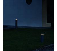 Ideallux Lampione a LED Ideal Lux Boeing, altezza 70 cm, antracite Ideallux