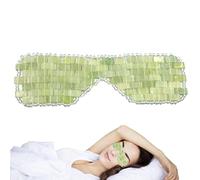 Idealmente lenitive: concedetevi un rilassamento senza stress e una vestibilità comoda con la nostra maschera per gli occhi giada. Riutilizzabile e durevole, facile da pulire con un panno umido,