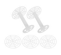 IDEANATEGRATE 1 set di presse a rete per barattoli di fermentazione con aste di sollevamento - Piastre di fissaggio per sottaceti per kimchi e verdure sottaceto Strumenti di pressatura per sottaceti