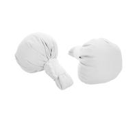 IDEANATEGRATE 2 Palline da Massaggio Thai di Cotone Bianco per Terapia Moxibustione e Relax Corpo e Spirito, Strumento per Massaggio Tradizionale in Casa o Ufficio