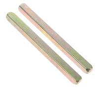 IDEANATEGRATE 2 Pezzi Pomelli per Porta in Ferro 8x8x100mm Pomello della Porta Resistente e Pratico per Porte Interne ed Esterne
