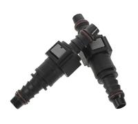 IDEANATEGRATE 2 Set Connettore Tubo Benzina Rapido 7,89mm Plastico Nero per Impianti Carburante Auto Resistenza Termica e Affidabilità in Ambienti Difficili