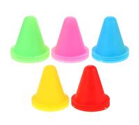 IDEANATEGRATE 20 Mini Coni da Allenamento per Pattinaggio e Calcio Coni di Ostacolo Morbidi Colorati per Percorsi Sportivi e Portatili per Esercizi di Agilità e Pratica all’Aperto