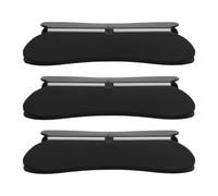 IDEANATEGRATE 3 Pezzi Guida per Affilare Coltelli Clip 4 Gradi Antiscivolo in Plastica e Ceramica, Accessorio Professionale per Chef e Cucina Domestica