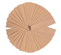 IDEANATEGRATE 50 Pezzi di Tubi Portapenne in Carta Kraft Design Cristallo, Custodie per Penne Singole Adatte a Confezioni Regalo