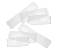 IDEANATEGRATE 6pezzi Custodia Protettiva in Silicone Trasparente per Telecomandi Tv e Climatizzatori Guscio Anti-polvere e Antiscivolo Copertura Sostitutiva Flessibile e Resistente