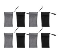 IDEANATEGRATE 8 Pezzi -Palestra Lavaggio Pulizia Porta Borsa Chiusura Bubble Pouch E Bagno Per Schiuma Doccia - Sacchetti Balsamo E Bagno In Nylon Doccia Da Viaggio Scrub Viso Corpo