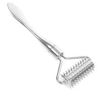 IDEANATEGRATE Applicatore Rullo Massaggiante per Occhi in Acciaio Inox 304, Mini Bastoncino Portatile per Massaggio Viso e Contorno Occhi, Favorisce Assorbimento Crema e Riduce Affaticamento,