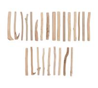 IDEANATEGRATE Bastoncini di Legno Fai da Te per Artigianato e Decorazioni, Stecche Robuste per Progetti Manuali e Oggetti di Scena Fotografici, Materiale Naturale per Hobby Creativi