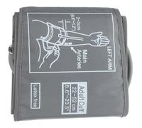 IDEANATEGRATE Bracciale Sostitutivo per Misuratore di Pressione Manuale Aneroide, Fascia Regolabile Resistente, Accessorio Portatile per Uso Domestico e Clinico, Colore Argento-grigio