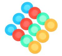 IDEANATEGRATE Coperture da e Stetoscopio per Silicone Pezzi in Protezione 12 Facile Pulire Colore Casuale a Uso Clinico e Ospedaliero Adatte Medici e Infermieri