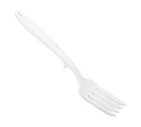 IDEANATEGRATE Forchetta portatile in silicone resistente al calore per pasta e insalate Adatta per campeggio e cucina domestica