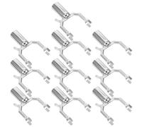IDEANATEGRATE Kit 10 Forche di Supporto per Alberi da Frutto in Ferro Argento, Portatile e Leggero per Rami Inclinati, per Giardinaggio e Frutteti