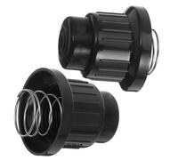 IDEANATEGRATE Kit di 2 tappi per accenditore a pulsante per barbecue a gas e parti di ricambio compatibili con generatore di scintille, accenditore solare per fuoco all'aperto, controllo di accensione