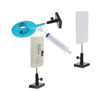 IDEANATEGRATE Kit per Esperimenti Scientifici a Casa per Attività Pratiche e Educazione Scientifica con Lente D'acqua Zoom, Ottica di Precisione in Plastico con Regolazione Flessibile