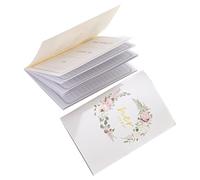 IDEANATEGRATE Libri dei Voti Nuziali, Set da 2 Libri di Giuramenti per Matrimonio Design Creativo, Decorazioni per Feste Nuziali e Centrotavola Elegante per Sposi
