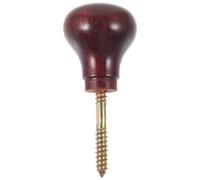 IDEANATEGRATE Manico Bastone da Passeggio in Legno Liscio Pomello Ergonomico, Accessorio Antiscivolo per Camminata Esterna, Adatto a Uomo e Donna