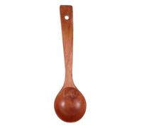IDEANATEGRATE Mestolo per Zuppa in Legno 30x92cm Design Retrò con Manico e Resistente per Barbecue All'aperto e Spaghetti di Riso