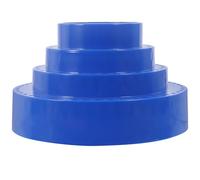 IDEANATEGRATE Organizer per Punte da Trapano 116 Fori in Plastica Blu, Base Stabile e Piatta, Salvaspazio e Facile da Usare la Conservazione e L'affilatura degli Utensili