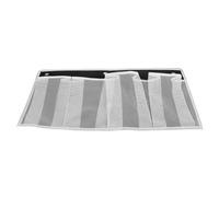 IDEANATEGRATE Organizer Portascarpe da Appendere 4 Tasche in Rete Traspirante, Tessuto Non Tessuto Leggero, Compatto per Camper, Roulotte e Piccoli Spazi, Soluzione Salvaspazio da Comodino