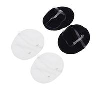 IDEANATEGRATE Paia di Cuscinetti Ascellari Assorbenti Efficienti Riutilizzabili in Poliestere 2 Spalline Trasparenti per Evitare Sudore Durante Jogging e Allenamento