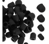 IDEANATEGRATE Punte di Ricambio Facili da Installare Penna in Silicone per 60 Nero Morbido Compatibili Penne Capacitive e Tablet, per Professionisti e Artisti