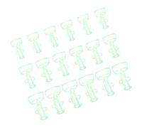 IDEANATEGRATE Reti Sospese da 100ml 250ml 500ml 30 Pezzi in Plastica Verde Supporto per Bottiglie per Flaconi di Infusione per Apparecchiature di Gocciolamento per Assistenza Domiciliare